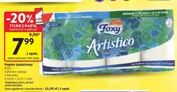 Intermarche Papier toaletowy Foxy Artistico oferta
