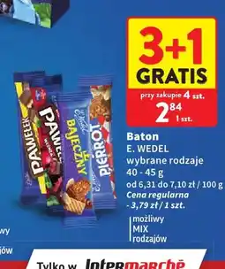 Intermarche Baton Pawełek E.Wedel oferta