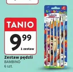 Intermarche Zestaw pędzli Bambino 6 szt oferta