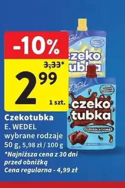 Intermarche Czekotubka czekoladowa E.Wedel oferta