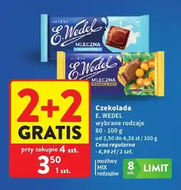 Intermarche Czekolada mleczna mirabelkowa E.Wedel oferta