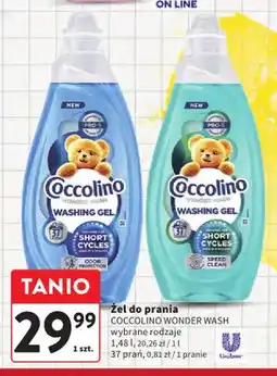 Intermarche Żel do prania Coccolino Wonder Wash Odor Protection oferta