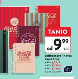 Intermarche Kołozeszyt / Notes Coca Cola A6 Interdruk oferta