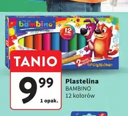 Intermarche Plastelina Bambino 12 kolorów oferta