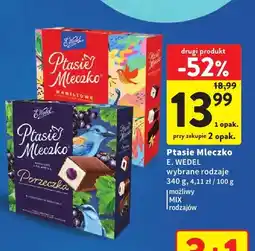 Intermarche Ptasie Mleczko waniliowe E.Wedel oferta