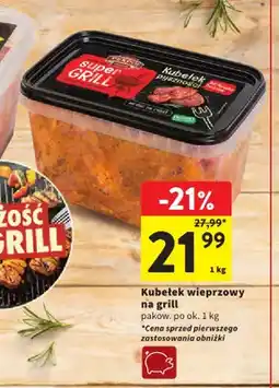 Intermarche Kubełek wieprzowy na grill Pekpol oferta