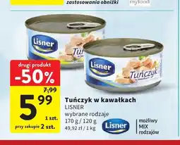 Intermarche Tuńczyk w kawałkach Lisner oferta