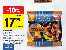 Intermarche Piwoszki skrzydełka z kurczaka Morliny oferta