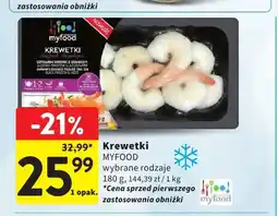 Intermarche Krewetki Myfood oferta