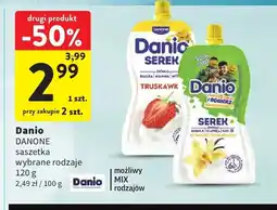 Intermarche Serek homogenizowany Danio truskawkowy oferta