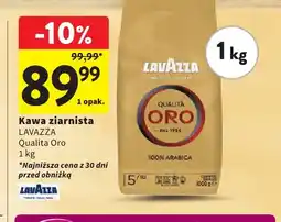 Intermarche Kawa ziarnista Lavazza Qualita Oro oferta