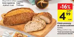 Intermarche Chleb pszenny ze słonecznikiem Nowel oferta