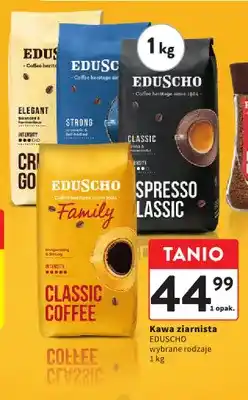 Intermarche Kawa ziarnista Eduscho Espresso Classic oferta