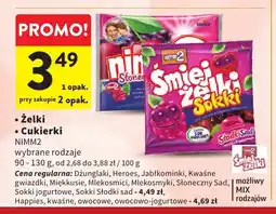 Intermarche Żelki nimm2 Śmiejżelki Sokki oferta