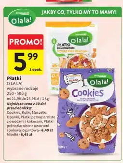 Intermarche Płatki pełnoziarniste z owocami i kokosem O la la! oferta