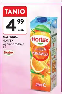 Intermarche Sok Hortex pomarańczowy 100% oferta