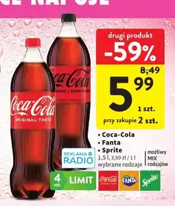 Intermarche Napój gazowany Coca-Cola oferta