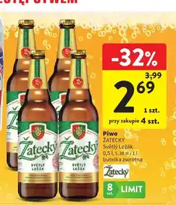 Intermarche Piwo Žatecký Světlý Ležák oferta