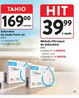 Intermarche Wkłady filtrujące do dzbanków Dafi Classic 6-pak oferta
