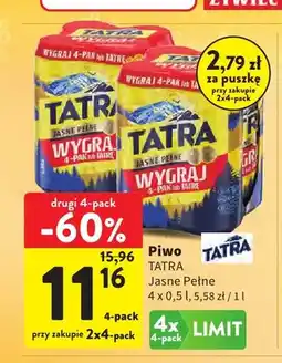 Intermarche Piwo Tatra oferta