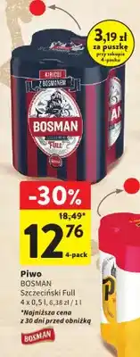 Intermarche Piwo Bosman Szczeciński Full oferta