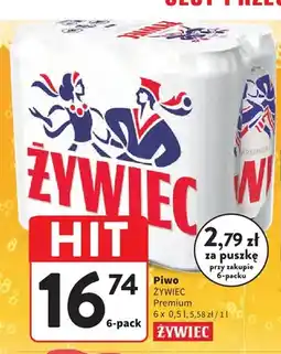 Intermarche Piwo Żywiec Premium oferta