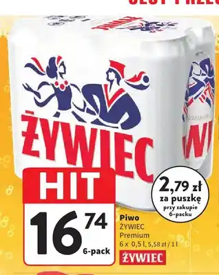 Intermarche Piwo Żywiec Premium oferta
