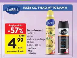 Intermarche Dezodorant damski Labell spray oferta