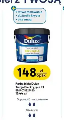 Castorama Farba biała Dulux Twoja Biel Kryjąca oferta