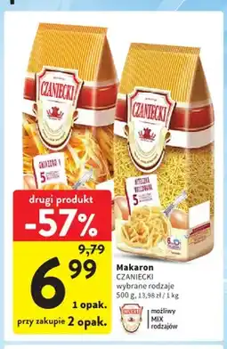 Intermarche Makaron Czaniecki Gniazdko 1 oferta