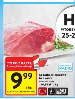 Intermarche Łopatka wieprzowa bez kości oferta