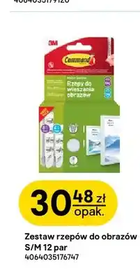 Castorama Zestaw rzepów do obrazów S/M Command oferta