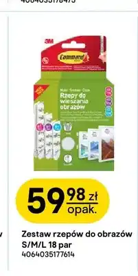 Castorama Zestaw rzepów do obrazów S/M/L Command oferta