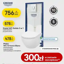Castorama Miska Wc Orinoco Blanc oferta