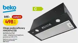 Castorama Okap podszafkowy Beko HNU61422B oferta