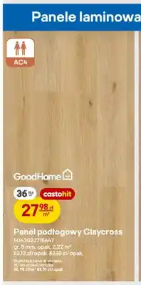 Castorama Panel podłogowy laminowany GoodHome Claycross oferta
