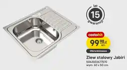 Castorama Zlew stalowy Jabiri oferta