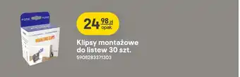 Klipsy montażowe do listew Foge 30 szt