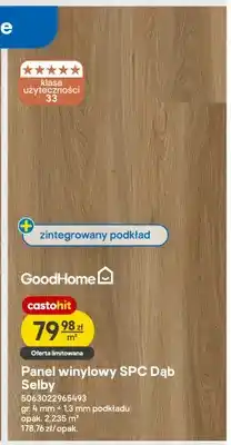 Castorama Panel winylowy Spc Dąb Selby oferta