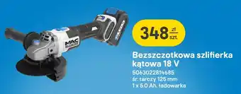 Bezszczotkowa szlifierka kątowa Mac Allister