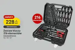 Castorama Zestaw kluczy 216 elementów Forge Steel oferta