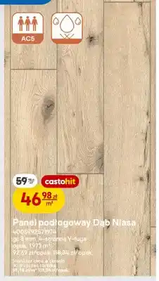 Castorama Panel podłogowy Dąb Niasa 8 mm AC5 oferta