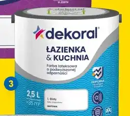 Castorama Farba kolorowa Dekoral Łazienka & Kuchnia oferta