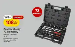 Castorama Zestaw kluczy 72 elementy Forge Steel oferta