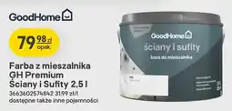 Castorama Farba z mieszalnika GoodHome Gh Premium Ściany i Sufity oferta