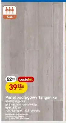Castorama Panel podłogowy Tanganika 8 mm AC5 oferta