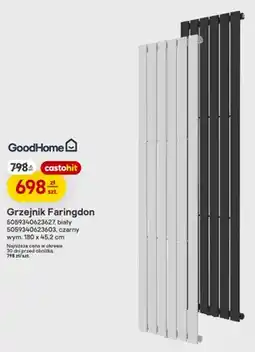 Castorama Grzejnik GoodHome Faringdon biały oferta