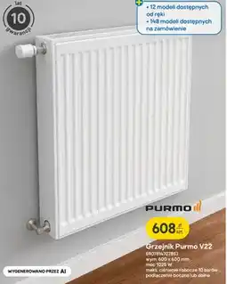 Castorama Grzejnik Purmo oferta