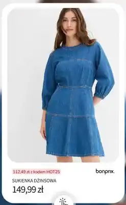 BonPrix Sukienka dżinsowa Bonprix oferta