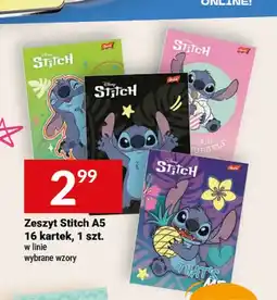 Twój Market Zeszyt Stitch A5 16 kartek oferta